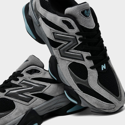 Men's New Balance 9060 Casual Shoes - Grey/Blue - view 3