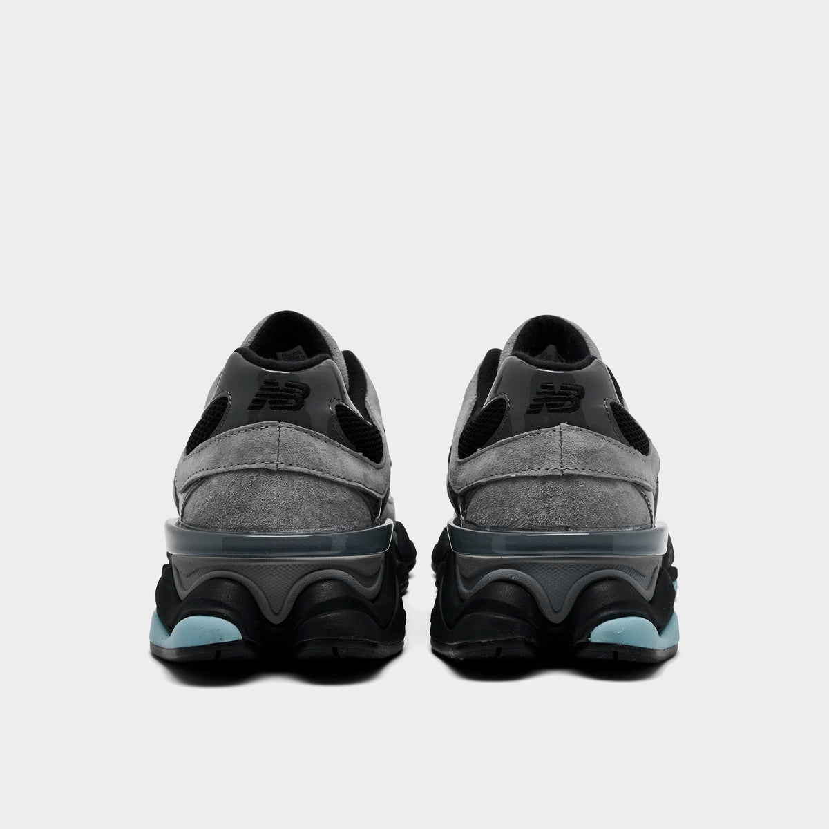 Men's New Balance 9060 Casual Shoes - Grey/Blue - view 4