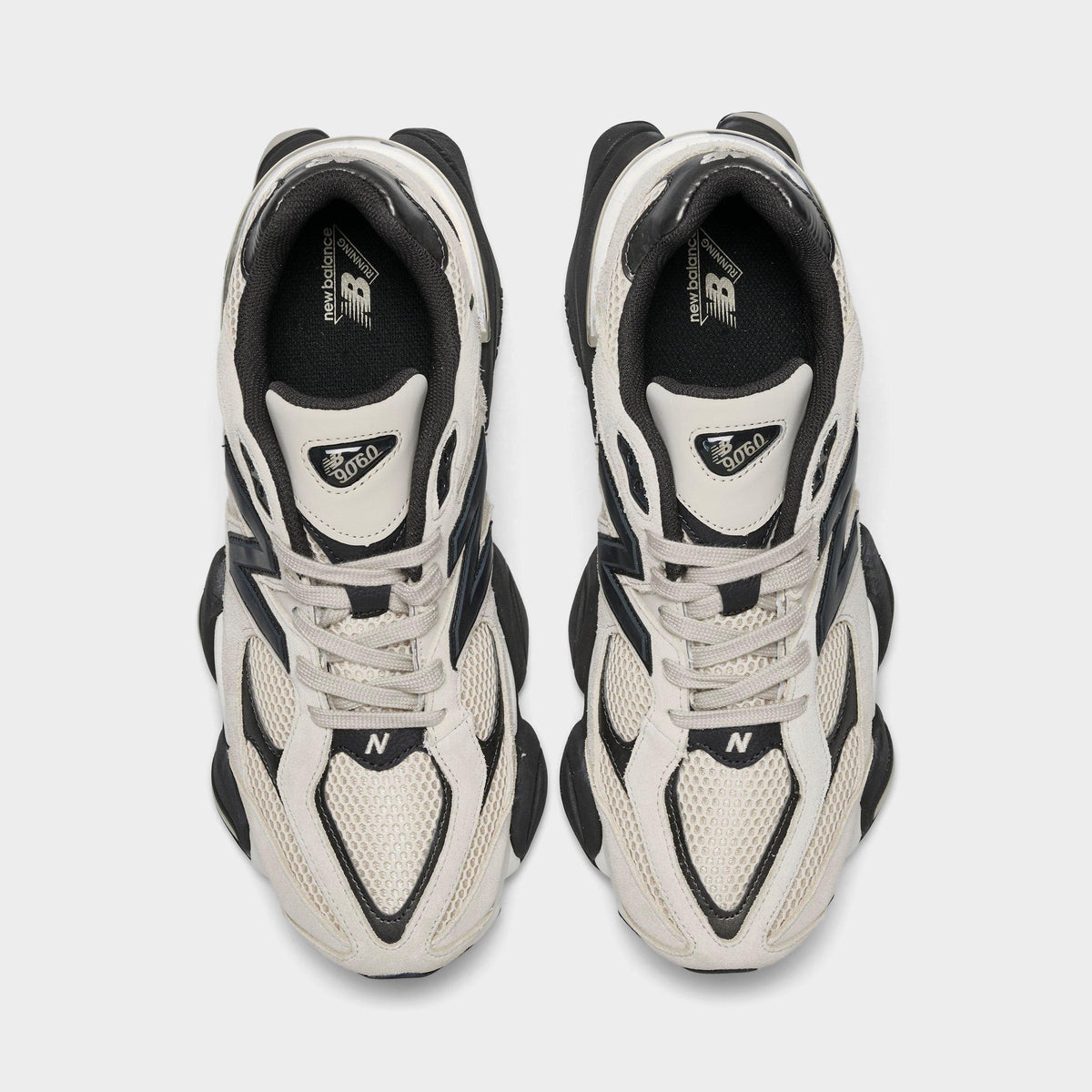 Men's New Balance 9060 Casual Shoes - Timberwolf/Black Cement - view 5