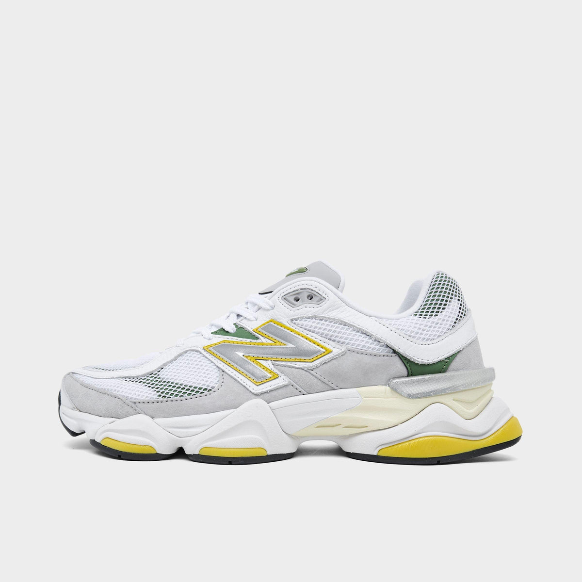 Men's New Balance 9060 Casual Shoes - White/Apollo Gold
