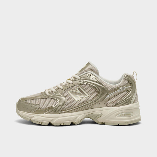 Women's New Balance 530 Casual Shoes - Gold Metallic/Linen