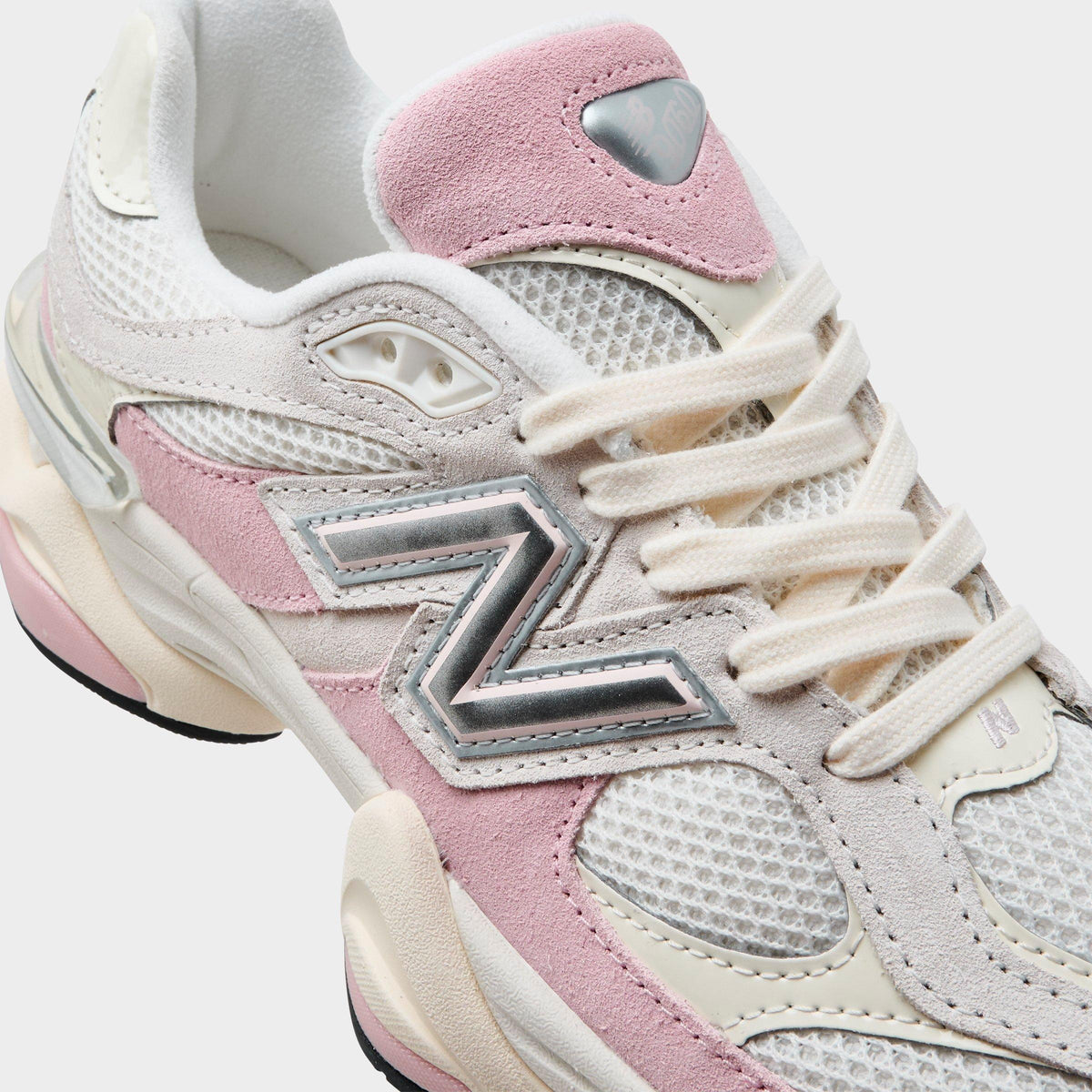 Women's New Balance 9060 Casual Shoes - White/Pink Chalk - view 3