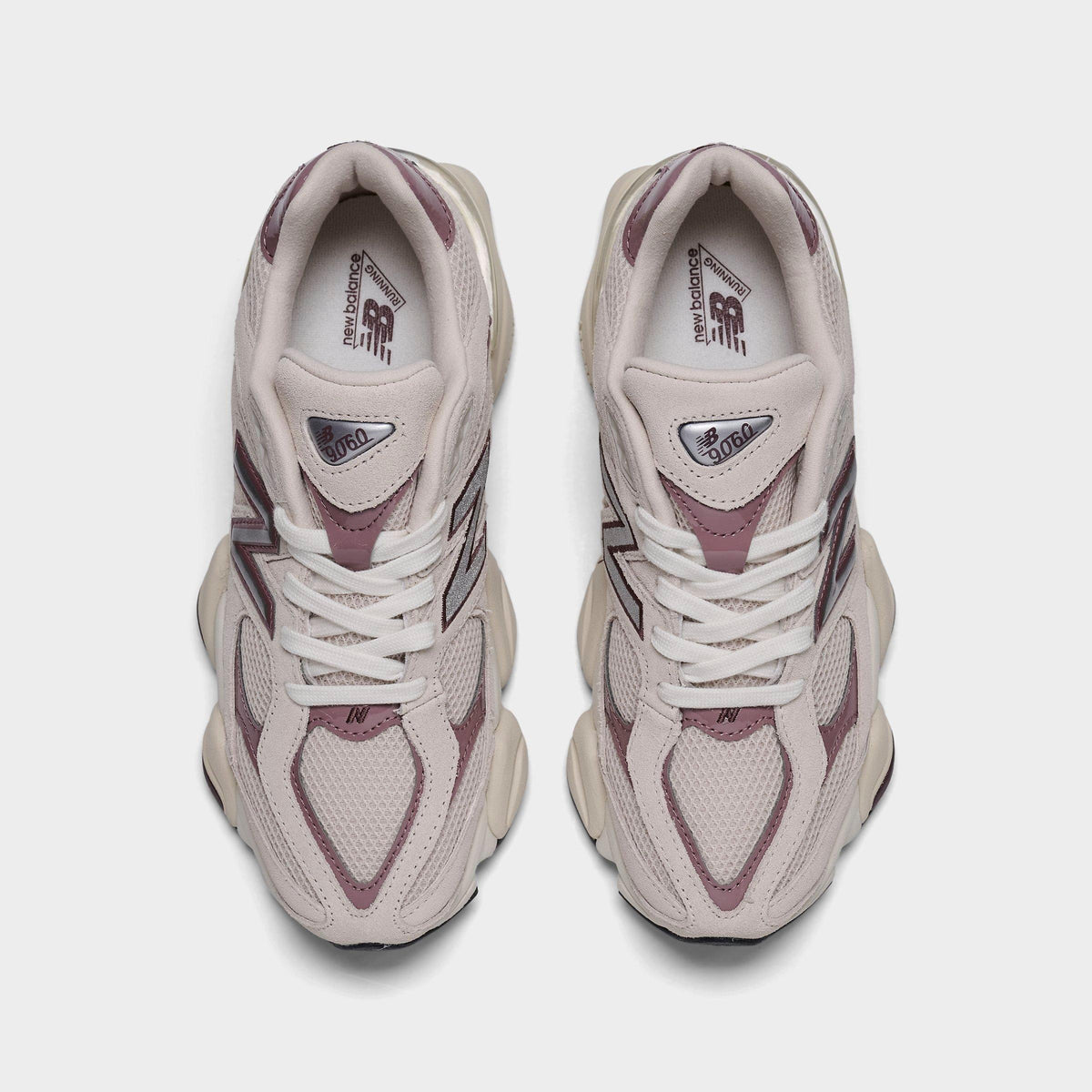 Women's New Balance 9060 Casual Shoes - Sea Salt/Putty Mauve  - view 5