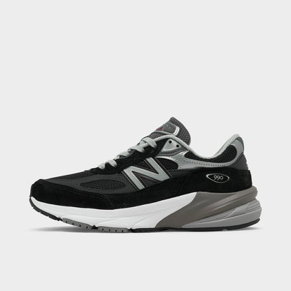 Women's New Balance Made in USA 990v6 Running Shoes - Black/Black