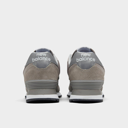 Women's New Balance 574 Casual Shoes - Grey/White - view 4