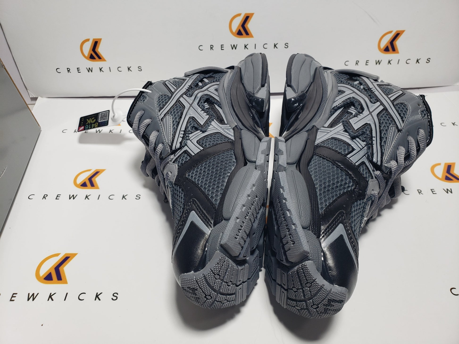 BALENCI Runner All Black Gray - image 3