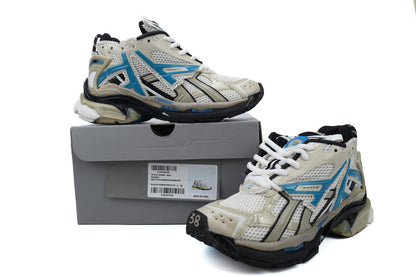 BALENCI Runner Beige Grey Blue - image 4