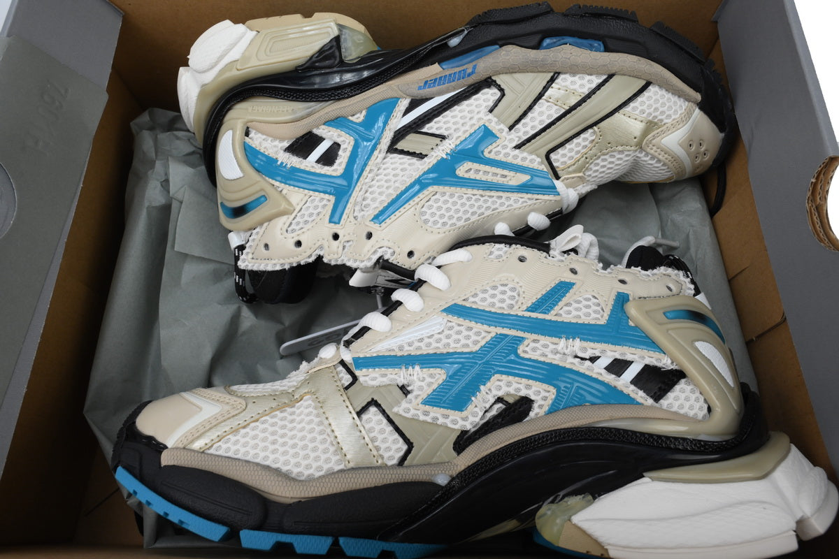 BALENCI Runner Beige Grey Blue - image 3