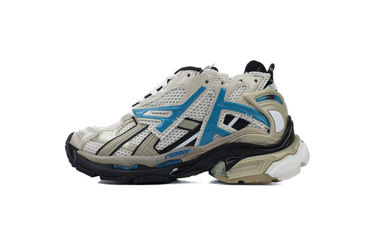 BALENCI Runner Beige Grey Blue - image 1