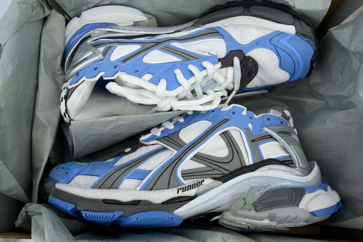 BALENCI Runner Blue White Grey - image 5