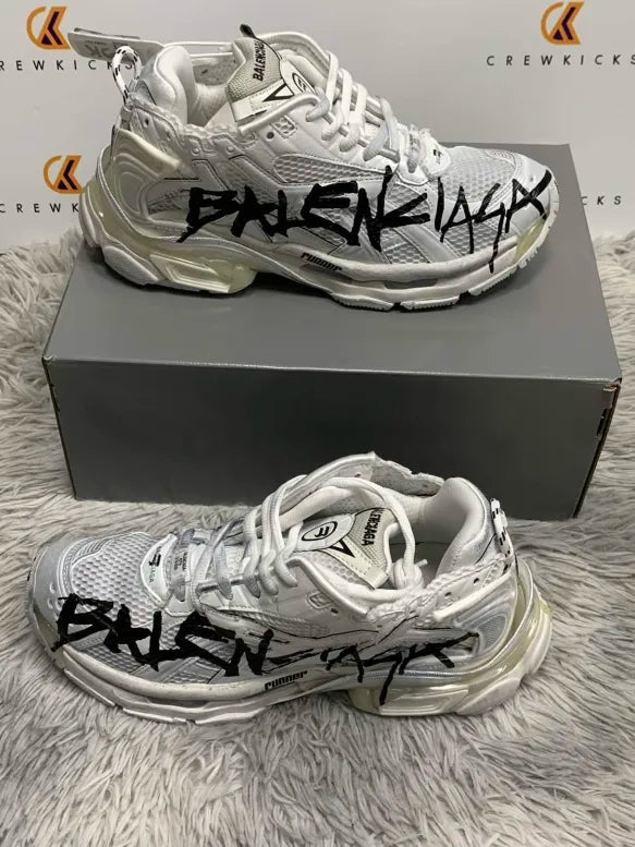 BALENCI Runner Graffiti White - image 5