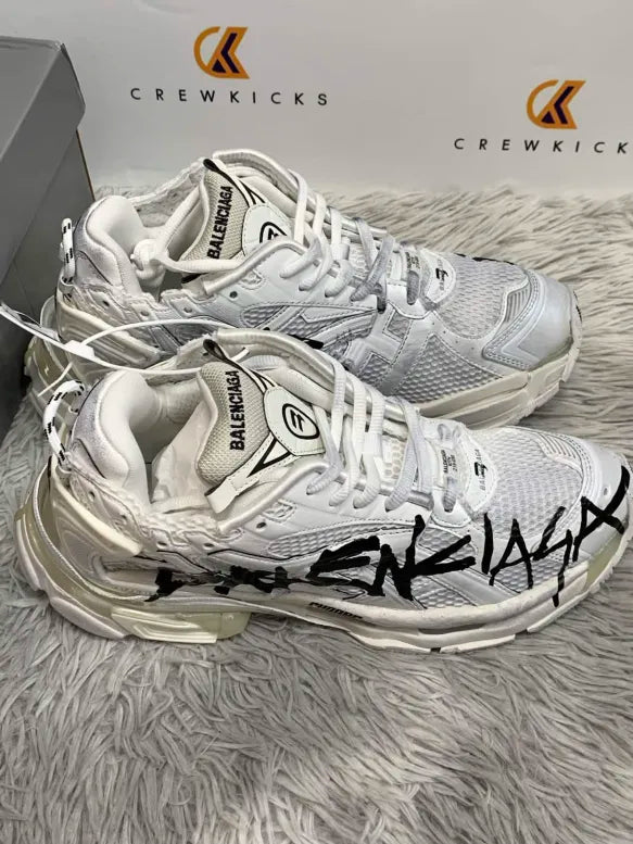 BALENCI Runner Graffiti White - image 3