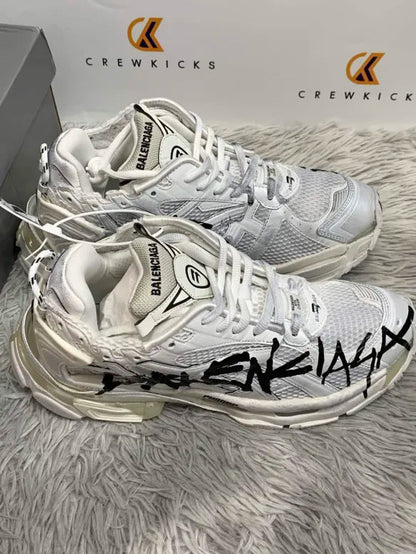 BALENCI Runner Graffiti White - image 3