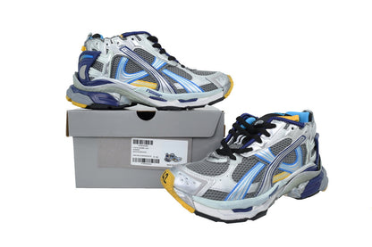 BALENCI Runner Grey Blue Orange Aqua - image 3