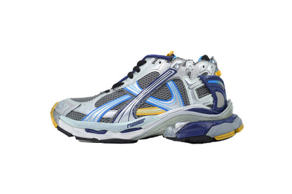 BALENCI Runner Grey Blue Orange Aqua - image 1