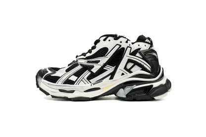 BALENCI Runner Sneaker Black White - image 1