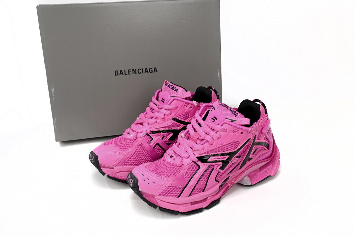 BALENCI Runner Sneaker Dark Pink - image 4