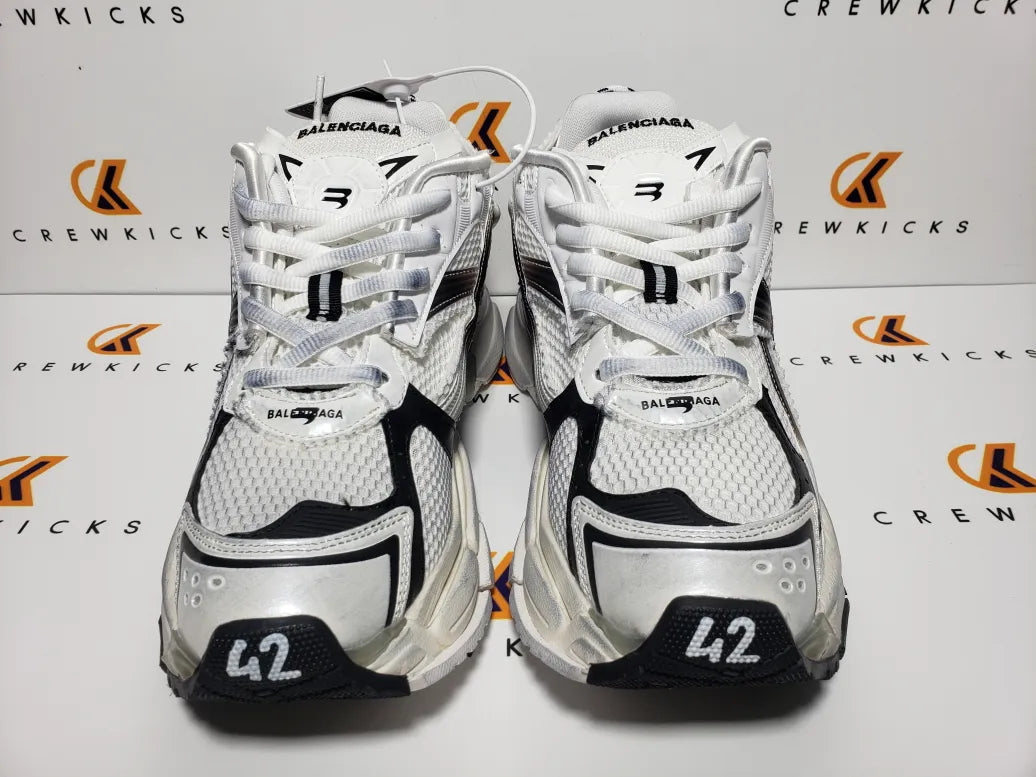 BALENCI Runner Sneaker Gradient White Black - image 2