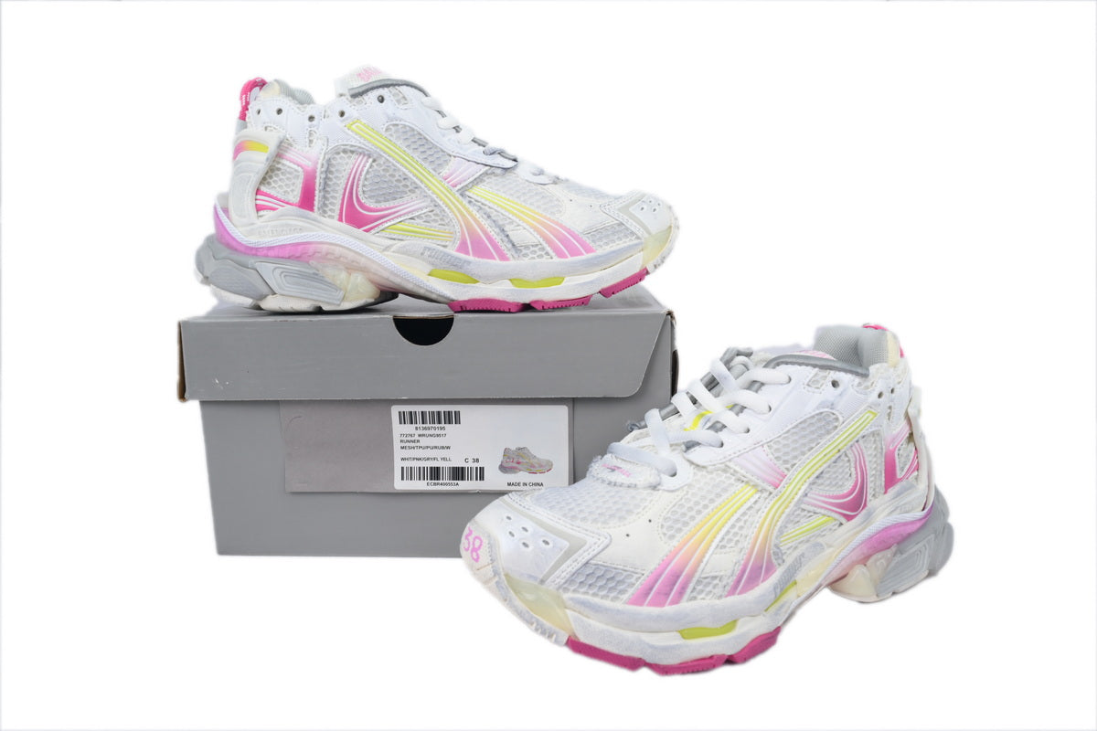 BALENCI Runner Sneaker Gradient Yellow Powder - image 3