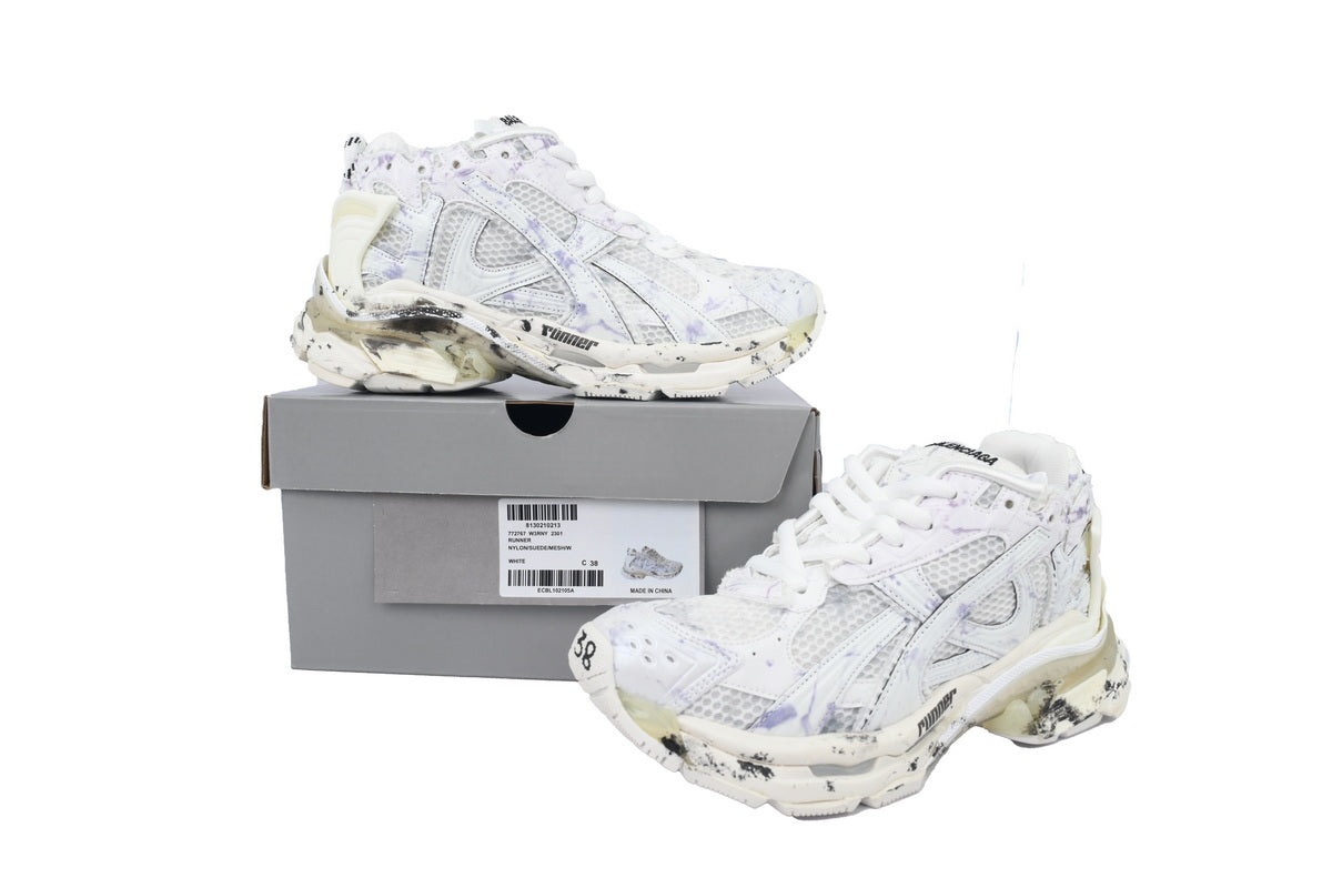 BALENCI Runner Sneaker White - image 4