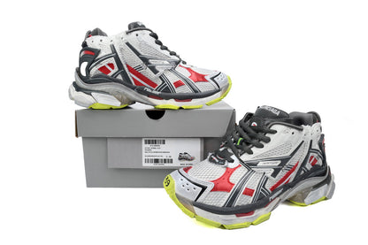 BALENCI Runner White Black Red - image 3