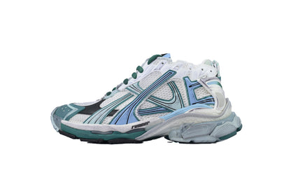 BALENCI Runner White Green Blue - image 1