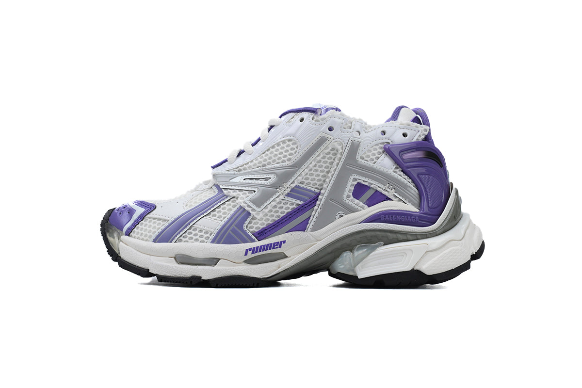 BALENCI Runner White Purple - image 1