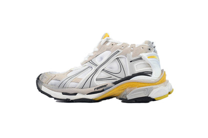 BALENCI Runner White Yellow - image 1