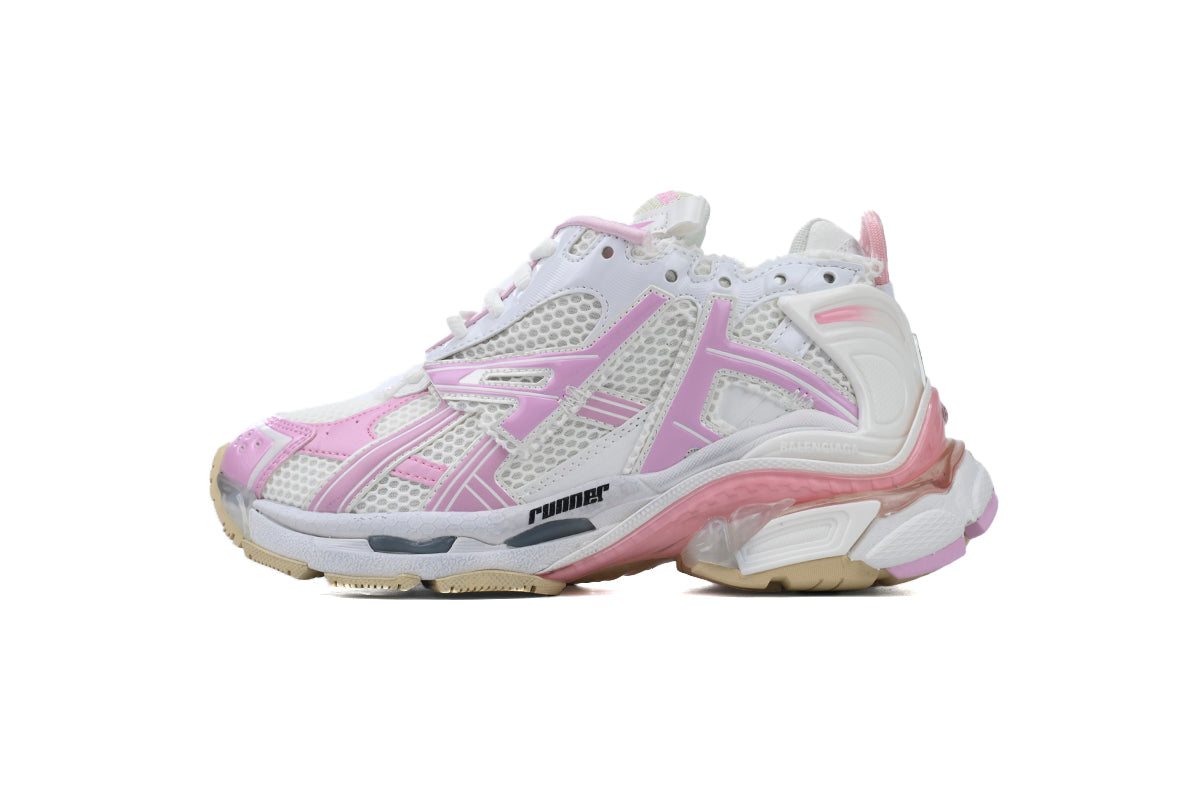 Wmns Balenci Runner White Pink - image 1