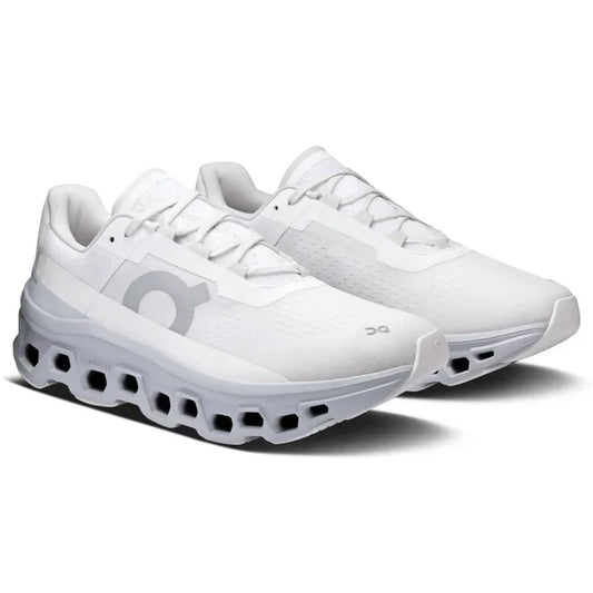 ON Cloudmonster (White/Glacier)